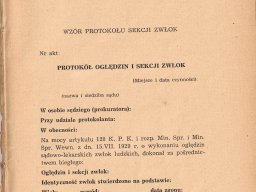 B.Popielski, Sądowo-lekarska sekcja zwłok, Warszawa 1950